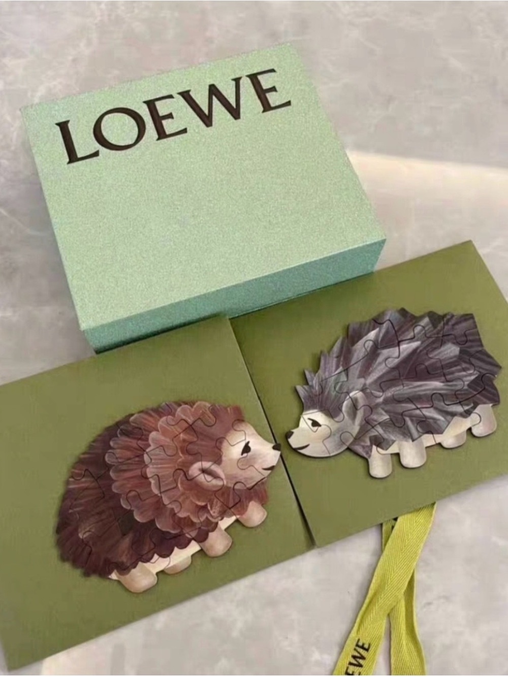 Loewe Double Hedgehog Puzzles